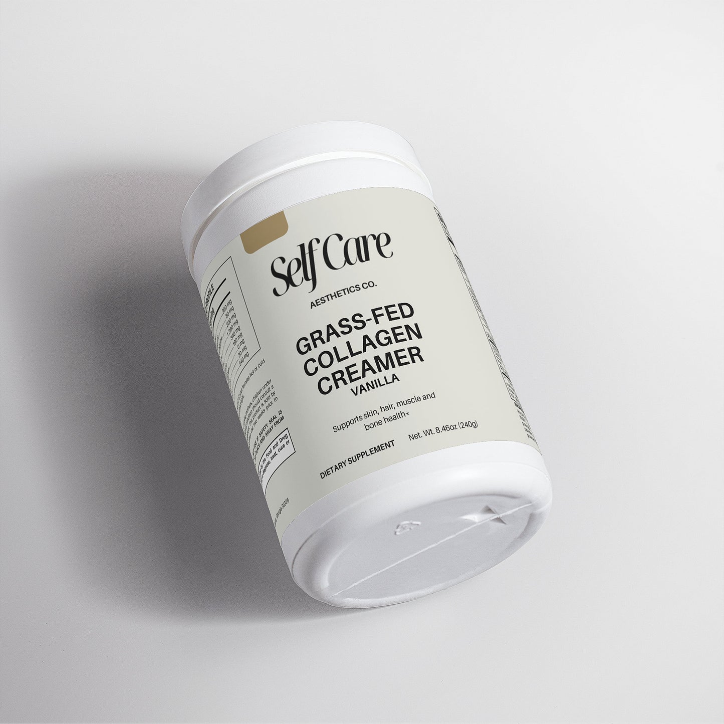 Grass-Fed Collagen Creamer (Vanilla)
