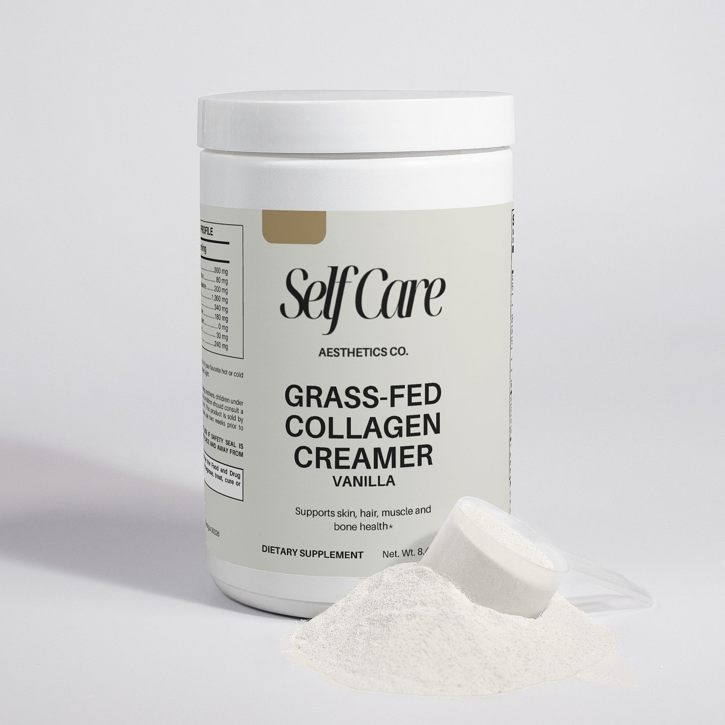 Grass-Fed Collagen Creamer (Vanilla)