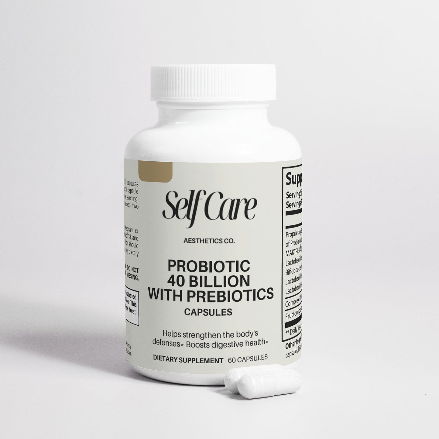 Probiotic 40 Billion with Prebiotics
